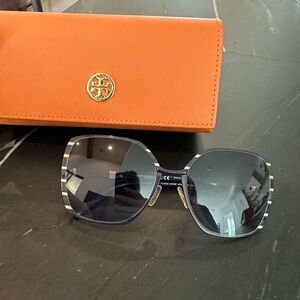 Tory Burch Sunglasses with Gold Accents